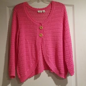 Crocheted  cardigan